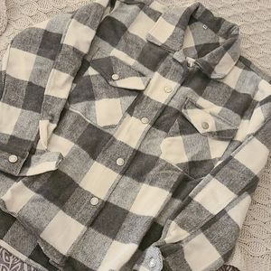 Shein Buffalo Plaid Shacket